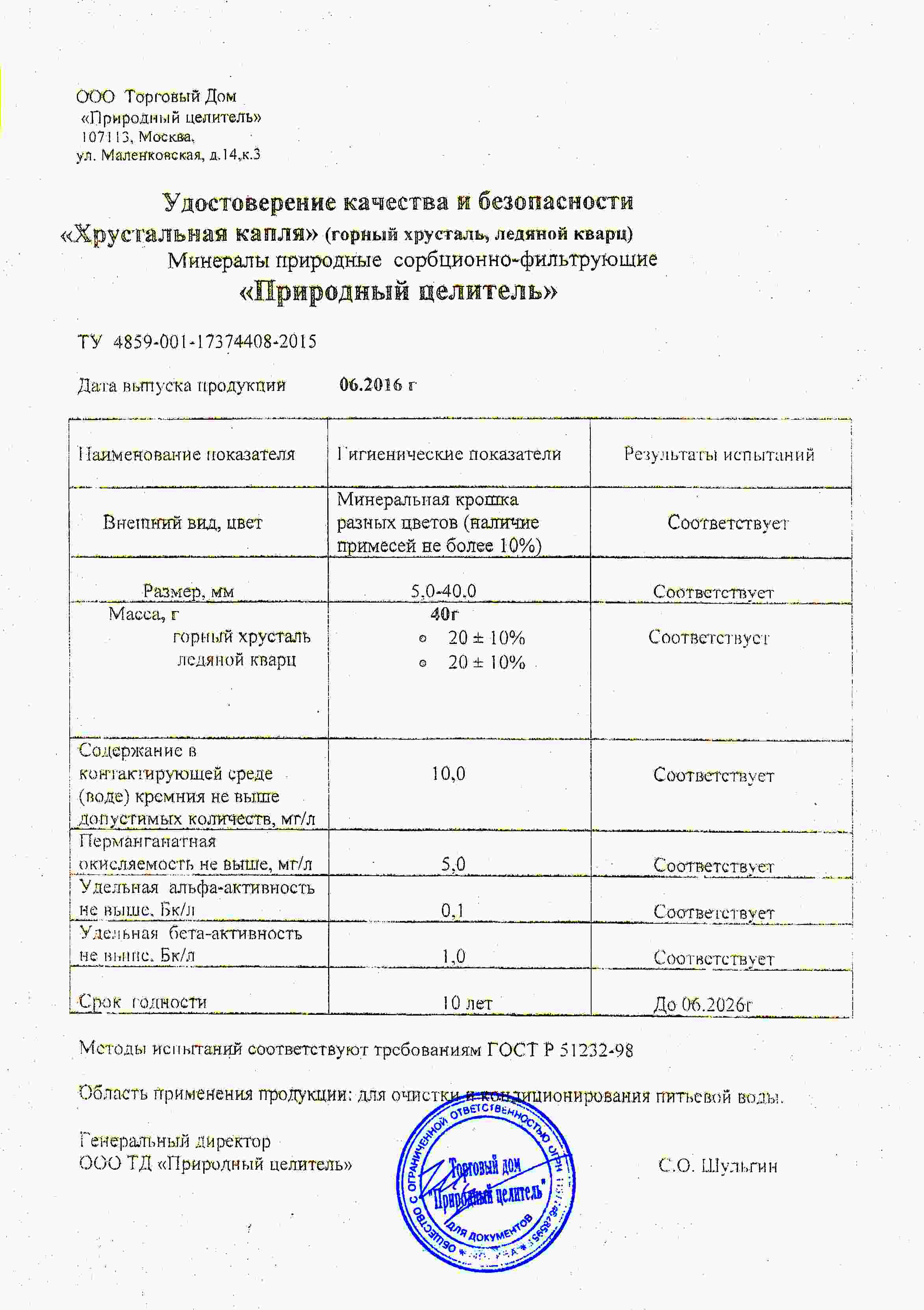 Паспорт №062016